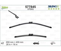 Wischblatt Silencio Flat Blade Set Valeo 577845 FüR Toyota