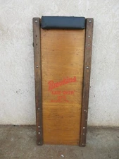 Vintage Brookins Ease Over Mechanics Creeper Motor Oils Gas Station Sign 