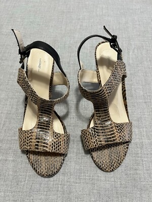 George Rattle look heel strappy sandals size