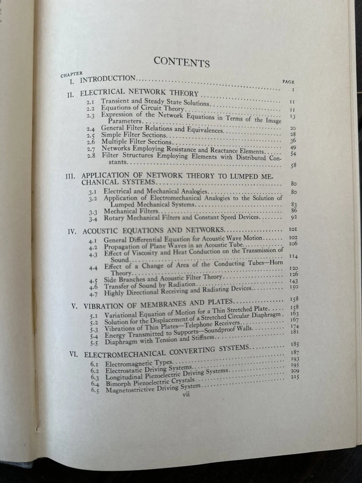 Electromechanical Transducers and Wave Filters Mason 1st Edition Hardcover 1942 - Image 4 of 4