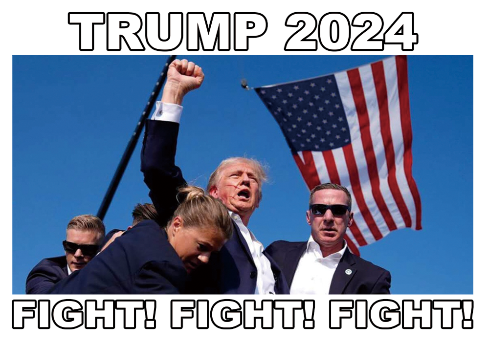 16 Sheets Trump 2024 Iron On Transfers - DTF Ready Heat Transfer Vinyl For T-Shirts