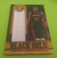 2012-13 RUDY GAY Panini Gold Standard Black Gold Threads JERSEY PATCH #19 /199