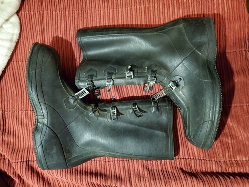 LaCrosse Buckle Rubber Boots Mens Size 