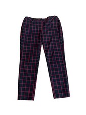 womens plaid dress pants