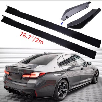 DE Heckstoßstangenschutz + Seitenschweller 78.7'' für M5 F90 G30 Performance
