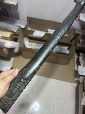 Unique color matte 22frets Roasted flame maple Electric guitar neck part