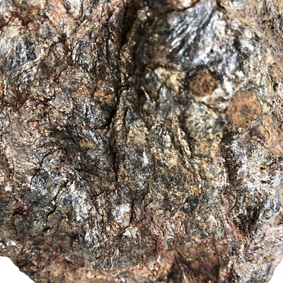 Garnet Mica Schist Specimen~Rose-Gold & Blue-Silver Hue~Rocks