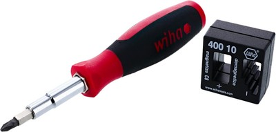 Wiha 77891 11inOne Multi-Driver with SoftFinish Handle & 40010 Multi 