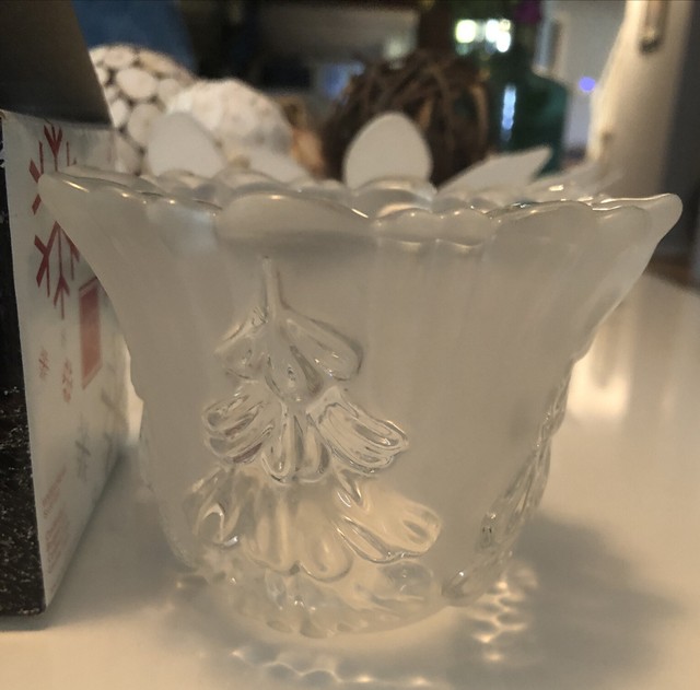 Mikasa Crystal Holiday Votive Candle Holder Germany Winter Dreams 3" Sw2103 for sale online eBay