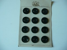 12 Buttons قديم للمقتنيات Haberdashery Bakelite