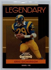 /250 2007 Playoff Contenders - Legendary Contenders Gold #LC-9 Eric Dickerson