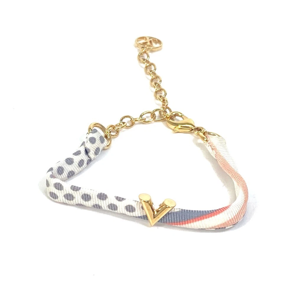 Louis Vuitton Leopard Brasserie Open It Bracelet Pink Gold