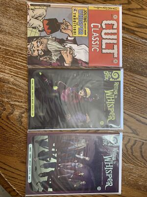Vault Comic Cult Classic Return  To Whisper Complete Set 1-5.double Feature