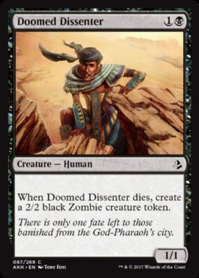Doomed Dissenter - Foil x1 - Amonkhet - NM-Mint, English - Amonkhet