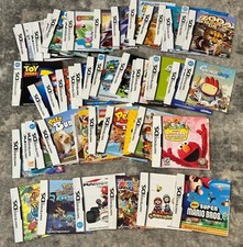 Nintendo DS/3DS Video Game Manuals PICK YOUR MANUAL BUY MORE SAVE MORE