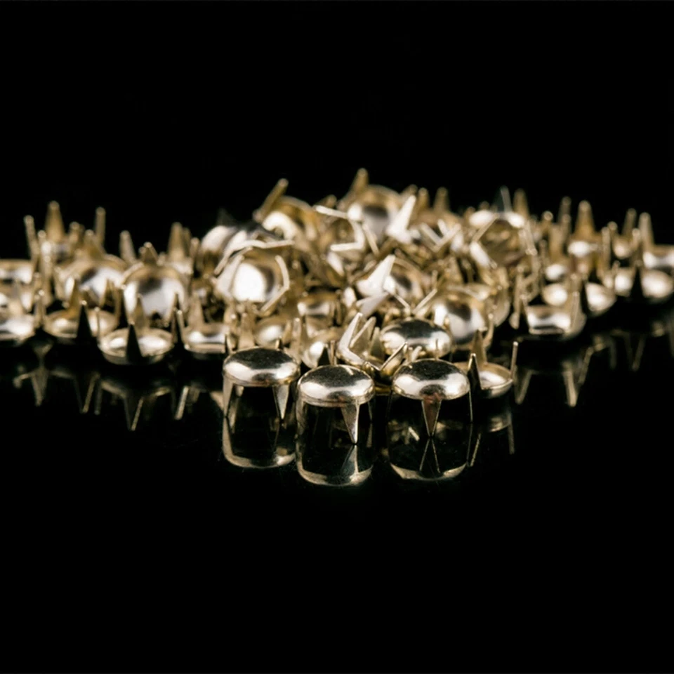 2-16mm Punk Studs Claw Back Spike Rivets DIY Leather Crafts Clothes Jackets Bags - Image 3 of 4