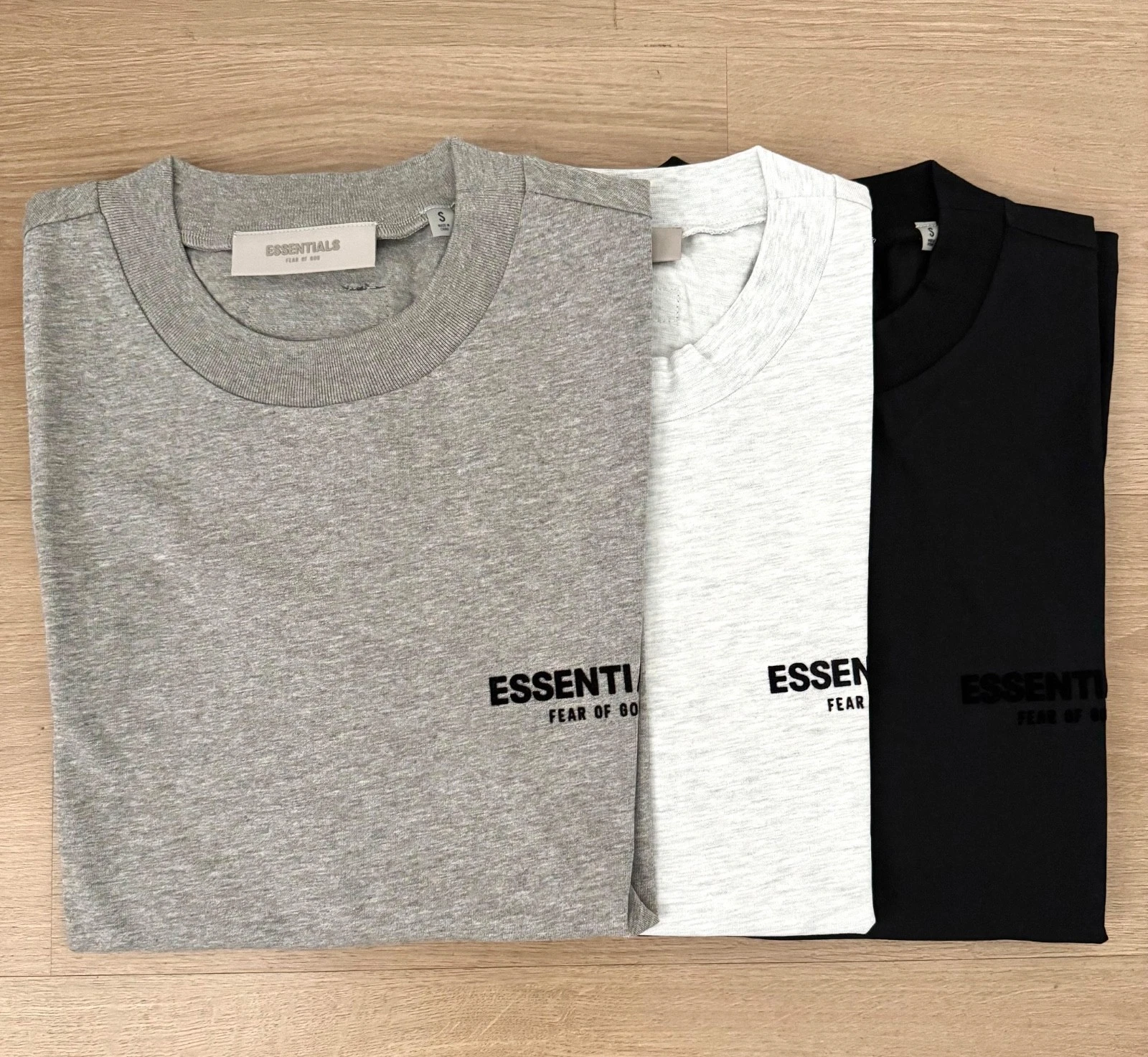 Essentials Fear of God S22 T Shirt 3 Colors Pack Black Grey White New
Opens in a new window or tab