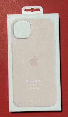 New Open Box Apple Silicone Case with MagSafe for iPhone 14 Plus - Chalk Pink