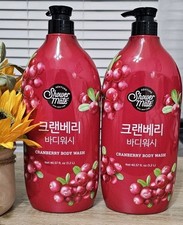 2-Pack Shower Mate ~ Cranberry Moisturizing Body Wash 40.57 fl oz Each 0.96 per gallon