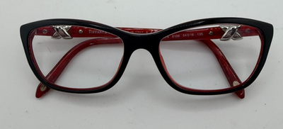 TIFFANY & CO FRAMES ONLY EYEGLASSES TF 2074 8156 BLACK RED  display picture 1