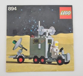Vintage Collectable LEGO Mobile Ground Tracking Station (894) 1979 Instructions