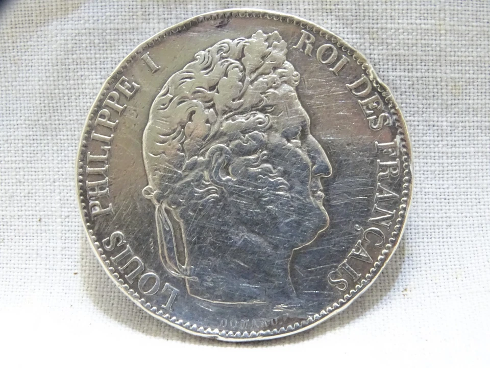 -PIECE ECU 5 Francs LOUIS PHILIPPE 1845 W MONNAIE ARGENT COLLECTION - Photo 4/4