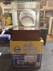 Reggie Jackson HOF Signed Baseball Auto Autographed With Glass Display