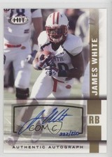 2014 SAGE Hit Auto Gold 222/250 James White #A120 Auto 0af