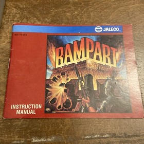Rampart w/Manual Nintendo NES