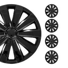 16" Wheel Covers Hubcaps 4Pcs for Subaru Impreza Black