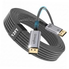 DisplayPort.4 Cable2ft, 8K 60Hz, 4K 44Hz, 2K 240Hz 12 Feet 1