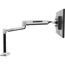 Ergotron Desk Mount for Flat Panel Display Polished Aluminum 45360026