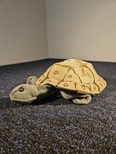 Folkmanis Tortoise Turtle Green Tan 12" Full Body Hand Puppet Stuffed Plush