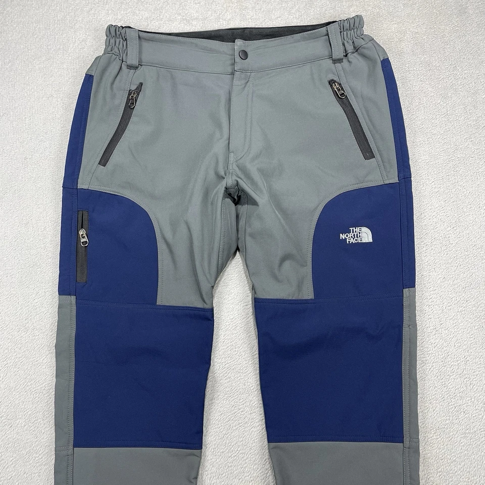 Pantalones The North Face Summit para mujer XL gris/azul forrados de lana 32x30 senderismo Foto 2 de 4