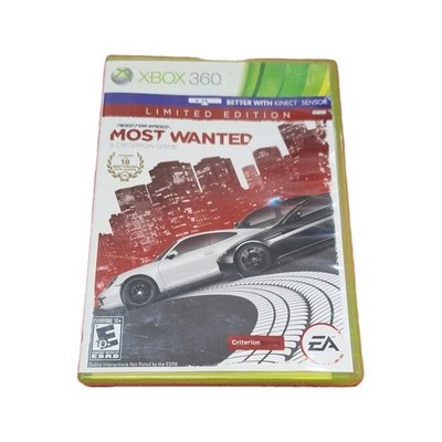 Electronic Arts Need for Speed Most Wanted Xbox 360 NTSC Racing E10+ Manual Lim 