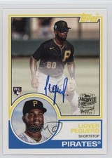 2023 Topps Archives 1983 Fan Favorite Liover Peguero #83FF-LP Auto 2a9