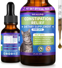 Cat Constipation Relief Digestive Support Herbal Supplement Chicken 60ml