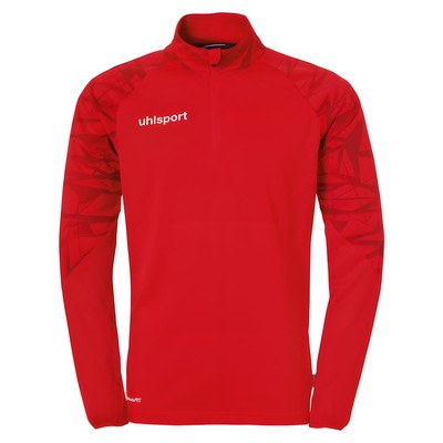 uhlsport Goal 25 1/4 Zip Top Herren Trainingstop Sweatshirt Langarm Sportshirt