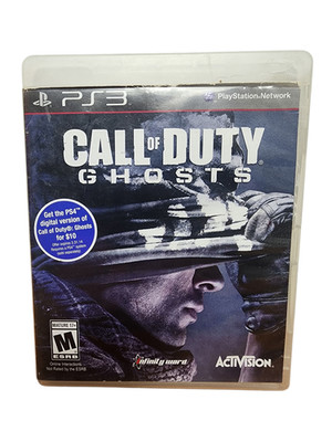 Call of Duty Ghosts PS3 Video Game Multiplayer Bonus Map Included