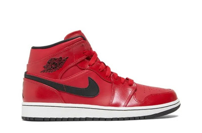 NIKE Air Jordan 1 RETRO 2014 MID Sneakers in GYM RED - Youth - Size 7 US.....202