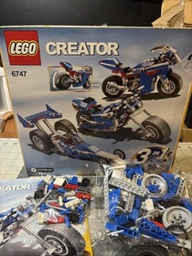 Lego 6747 Creator Race Rider 3 In 1 New Box Opened/Damaged Bags Sealed