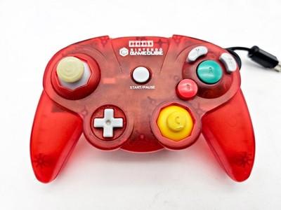 Nintendo GameCube Controller HORI Clear Red