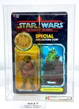 AFA 80-y NM * Star Wars - GAMORREAN GUARD Power of the Force Kenner 1985 - RARE+