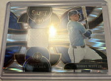 Panini Select Bobby Witt Jr. Royals Selective Swatches Prizm Memorabilia