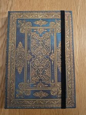 Paperblanks Blue Luxe Midi Unlined Hard Cover Journal