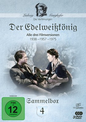 Der Edelweißkönig (1938, 1957, 1975) - Die Ganghofer Verfilmun (DVD) (UK IMPORT)