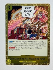 Gum-Gum Fire-Fist Pistol Red Hawk [Alternate Art] OP11-114 Prices