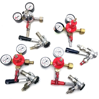 #ad Micro Matic CO2 Gas Regulator 34DH Keg Coupler Dual Gauge Beer Control Lot 4 $89.99