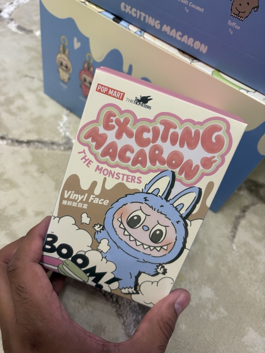 ぬいぐるみ LABUBU Exciting Macaron Lychee Berry Labubu Exciting Macaron Plush Doll - Lychee Berry – Atsuna