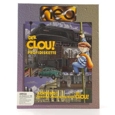 Commodore Amiga: Der Clou! Profidiskette - Big Box OVP (CBM PAL Diskette)